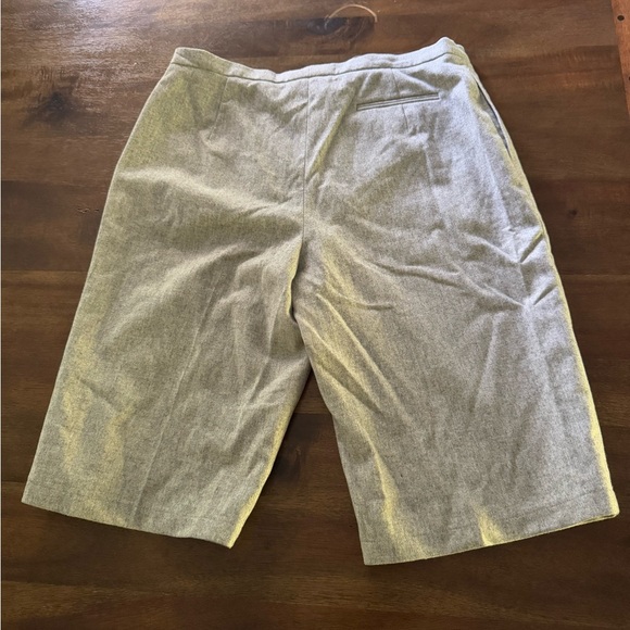 Jil Sander Light Gray Wool Bermuda Shorts European 40/US 4 - Picture 6 of 7